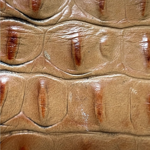 SOLD Brahmin Mojito Melbourne Croc Embossed Genuine Leather Crossbody Bag - Picture 8 of 9